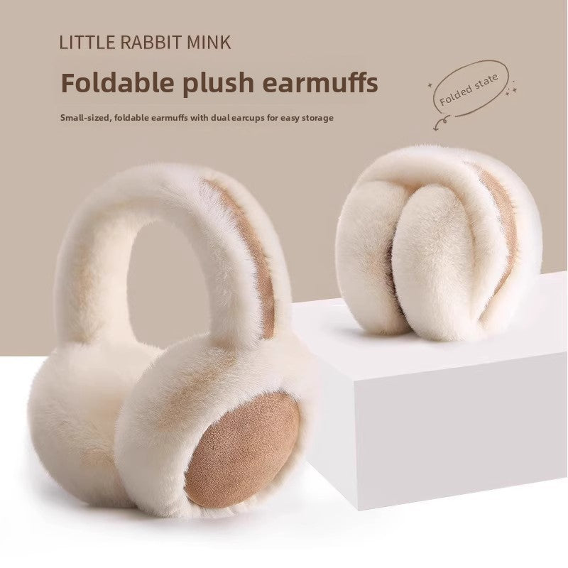 Plush Knitted Winter Earmuffs