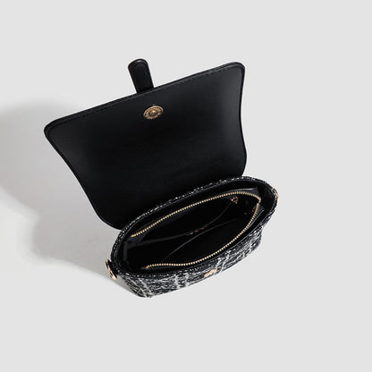 Elegant Small Square Bag - Stylish Women's Spring Shoulder Crossbody Bag with Sophisticated Design hobo