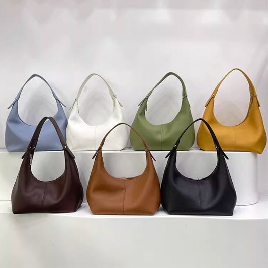 Bolso bandolera pequeño y elegante – Bolso de hombro versátil para quienes se desplazan al trabajo en otoño e invierno, elegante bolso hobo para mujer 
