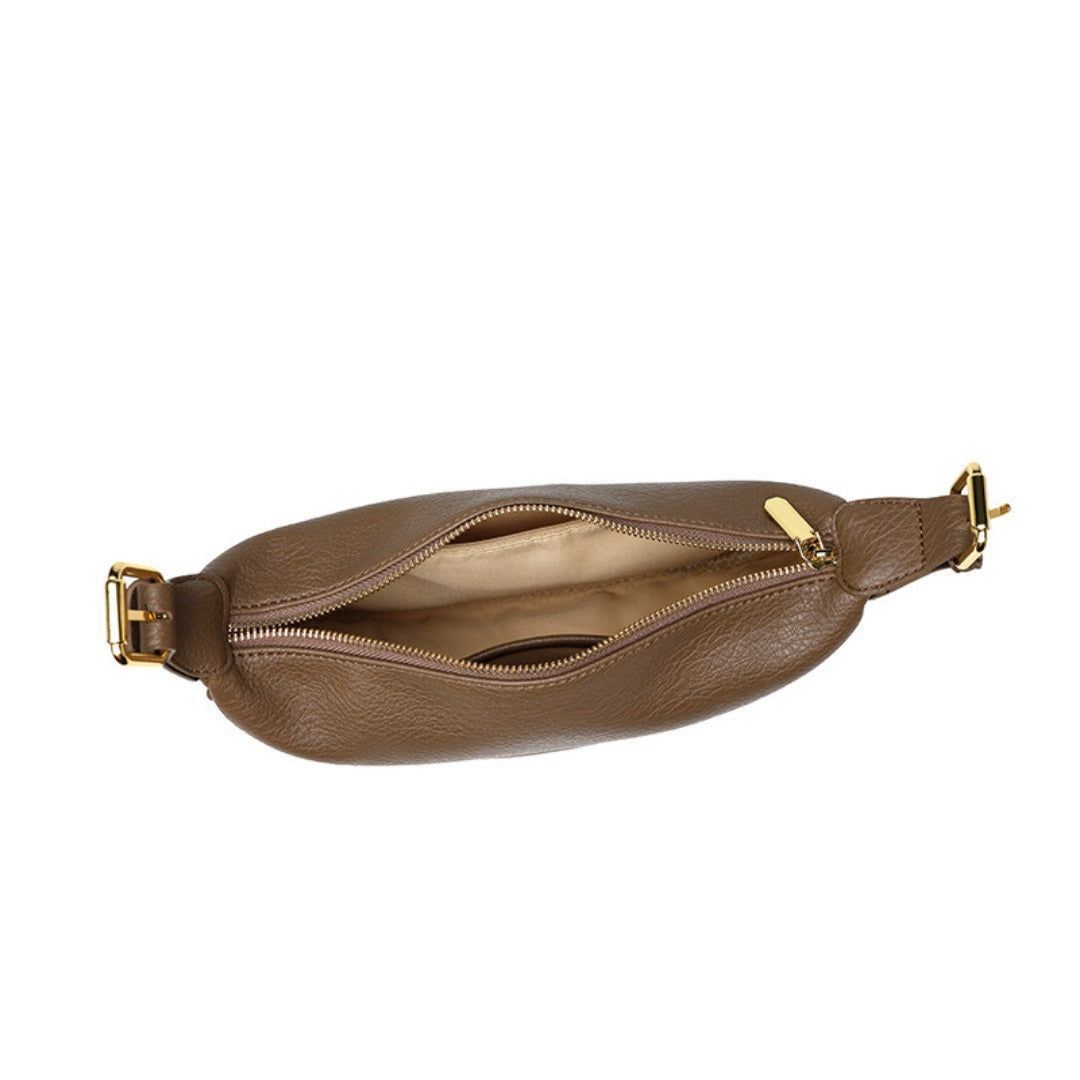 Bolso pequeño de hombro, bolso hobo de diseño primaveral para mujer, bolso de hombro versátil y a la moda 