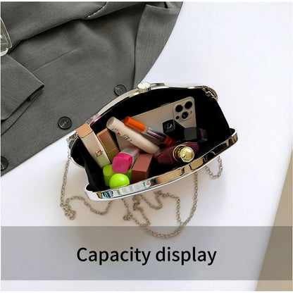 Bolso acrílico brillante, bolso bandolera para cena, bolso de mano de noche, bolso de graduación, bolso de fiesta, bolso de mano para graduación. 