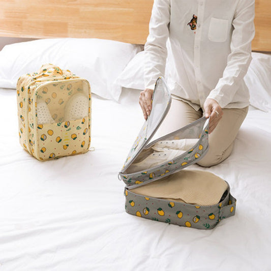 Bolsa de gran capacidad para guardar hasta tres pares de zapatos, práctica bolsa de tela Oxford, impermeable, tipo maleta con ruedas. 