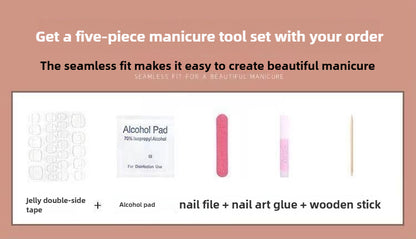 0954- Handmade press on nails fake nails removable