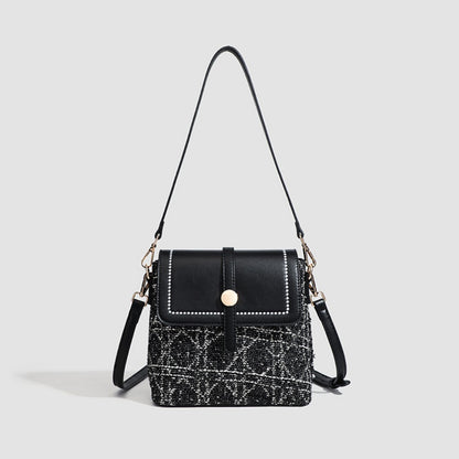 Elegant Small Square Bag - Stylish Women's Spring Shoulder Crossbody Bag with Sophisticated Design hobo