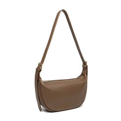 Bolso pequeño de hombro, bolso hobo de diseño primaveral para mujer, bolso de hombro versátil y a la moda 