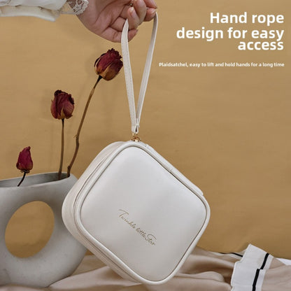 Portable PU Makeup Bags – Small Cream Lipstick Envelope Carry Cosmetic Bag for Students, Ideal for Sanitary Napkin and Small Storage Essentials