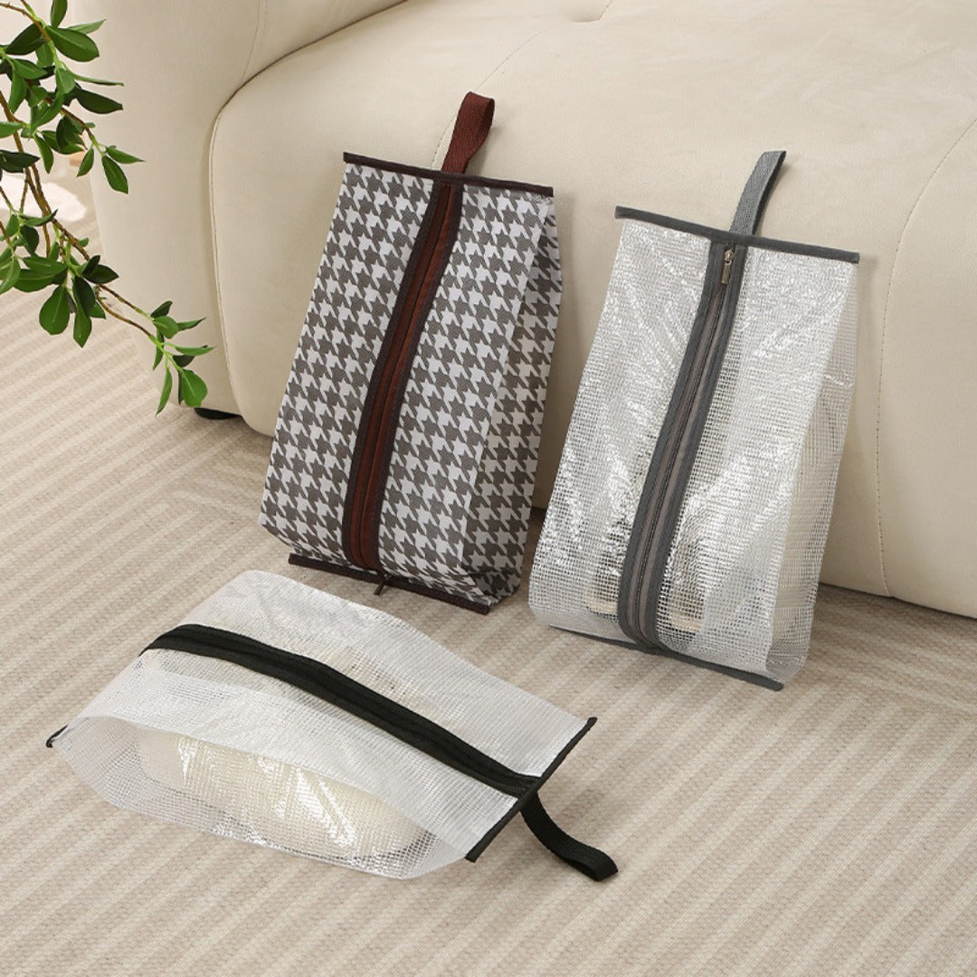 Bolsa para guardar zapatos, bolso multifuncional transparente para zapatos, bolsa para zapatos a prueba de polvo y humedad, bolsa protectora para botas altas y cortas. 