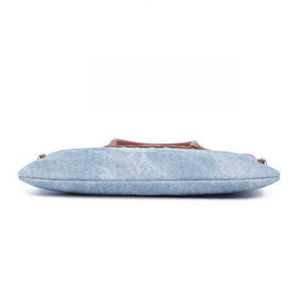 Denim Tote Bag, Women's Fashion Versatile Shoulder bag, Crossbody tote bag, Casual commuter tote bag