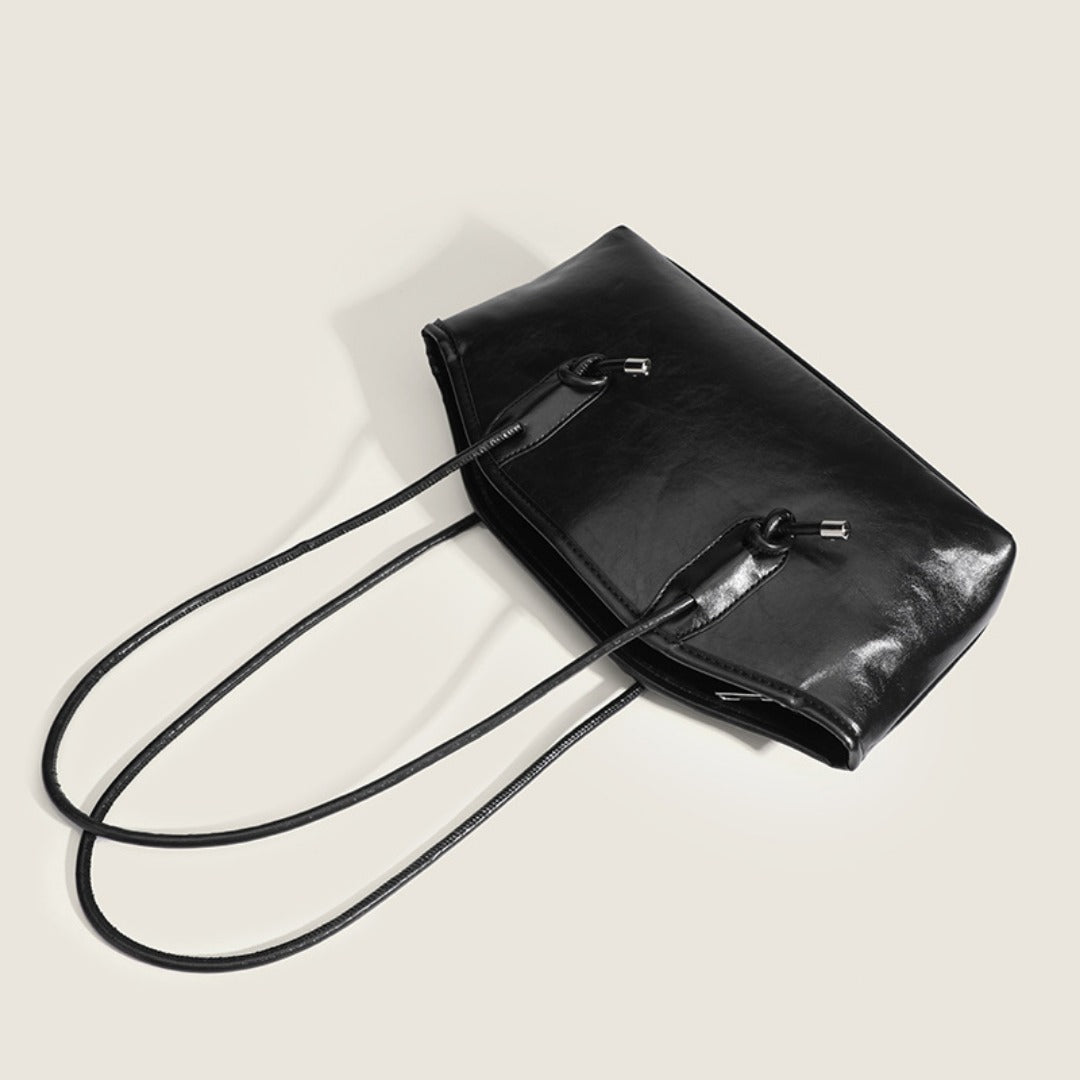 Bolso hobo para mujer, bolso de hombro negro, bolso de moda veraniego para mujer, bolso de hombro informal de diseño con textura premium para el día a día 