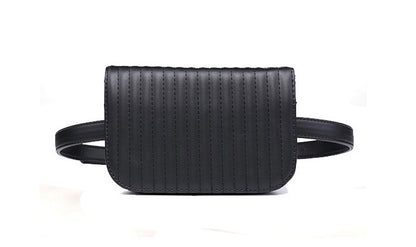 Riñonera pequeña para mujer Rivet: bolso de cintura informal y moderno para viajes, deportes, vacaciones, correr y playa; compacta, elegante y funcional. 