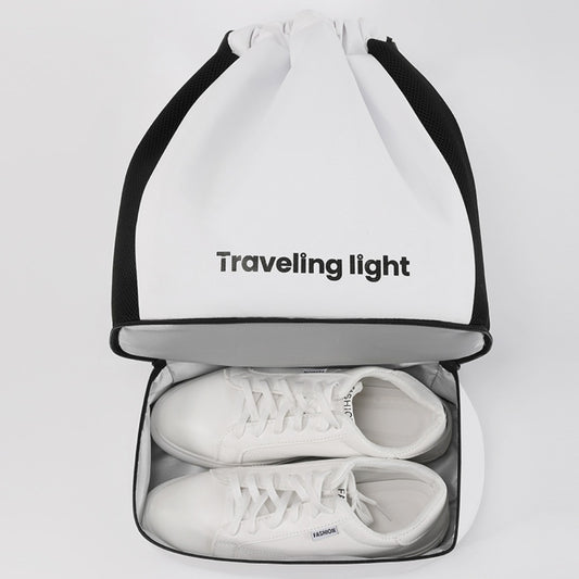 Mochila deportiva, mochila de natación con compartimentos para ropa seca y húmeda, mochila portátil impermeable para viajes cortos 