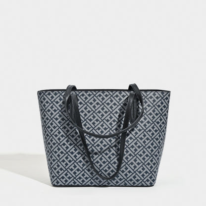 Bolso de compras extragrande de lujo ligero, bolso tote portátil y versátil para mujer, bolso de hombro 