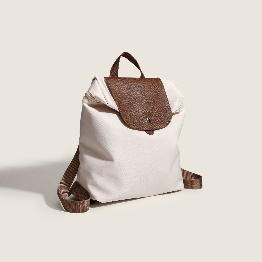 Mochila elegante para ir al trabajo – Mochila versátil de nailon, bolso y mochila pequeña para estudiantes 