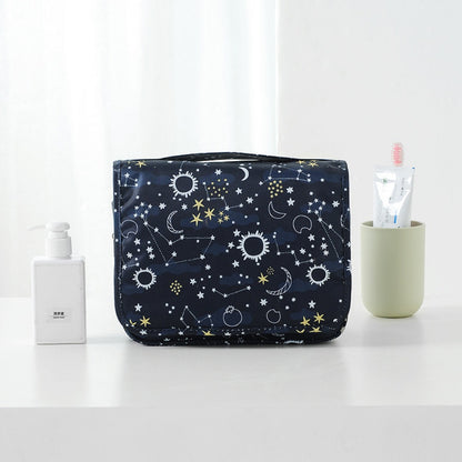 Visible Toiletry Bag Multifunctional Large Capacity Waterproof Cosmetic Bag, Business Travel Portable Dry and Wet Separation Bathroom Hook Wash Bag, Storage Bag