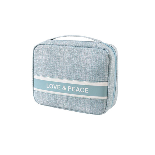 Makeup bags, smallSquare small travel storage bag, portable cosmetic bag,