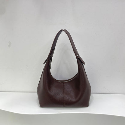 Bolso bandolera pequeño y elegante – Bolso de hombro versátil para quienes se desplazan al trabajo en otoño e invierno, elegante bolso hobo para mujer 