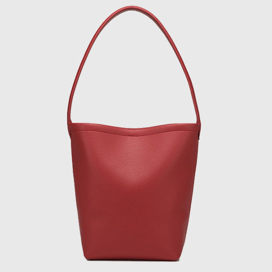 Bolso de mano versátil de diseño, bolso hobo, bolso tipo cubo texturizado para mujer 