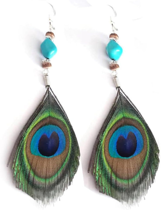 Faux Fur Pom Pom Tassel Drop Dangle Earrings Set -dropshippingabc.com