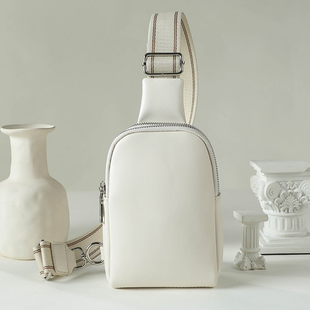 Unisex Small Chest Bag – Stylish Soft PU Crossbody Chest Purse & Fanny Pack for Everyday Use