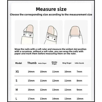 1014- Handmade press on nails fake nails removable