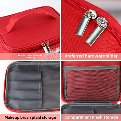 Cute Large Capacity Portable Storage Toilet Bag – Travel Bucket Cosmetic Bag for Women | Spacious Makeup Bag Organizers | Perfect Travel Makeup Bag