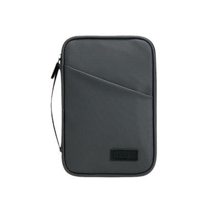 Large capacity passport bag, multi-function document storage bag, PU waterproof travel storage bag, anti-theft tote certificate bag.