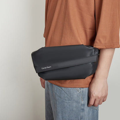 Riñonera deportiva para hombre – Bolso bandolera informal, bolso de pecho para ciclismo, bolso de pecho impermeable, bandolera, riñonera para hombre 