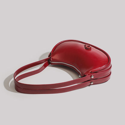 Bolso pequeño de hombro para mujer, estilo hobo elegante de estilo francés, ideal para el verano. 