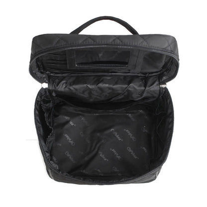 Neceser plegable con espejo, neceser multifuncional de gran capacidad, bolsa de viaje impermeable.