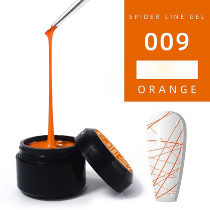 1060 Adhesivo elástico para uñas con pincel, pegamento para esmalte de uñas, fototerapia, pegamento tipo araña para uñas, pegamento pintado de metal, pegamento para tirar de alambre, pegamento de seda, uñas postizas