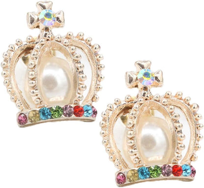 Faux Fur Pom Pom Tassel Drop Dangle Earrings Set