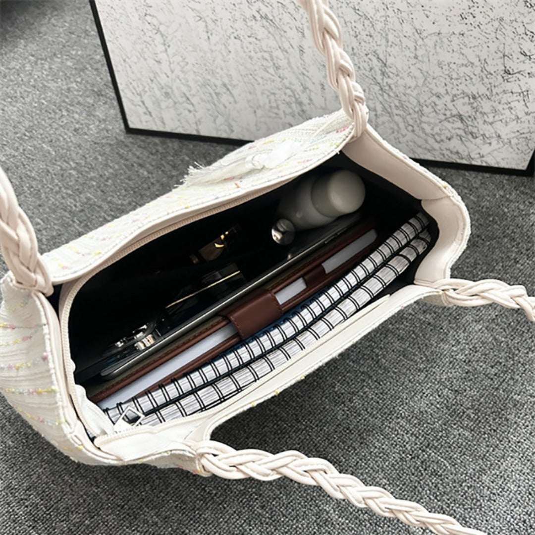 Bolso tote de gran capacidad para mujer: el bolso de hombro perfecto para estudiantes, quienes viajan diariamente y para uso diario. 