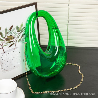 Bolso ovalado tipo caja, bolso baguette, bolso para móvil para banquetes, bolso de fiesta, bolso de fiesta, bolso de mano para graduación, bolso de noche, bolso de boda 