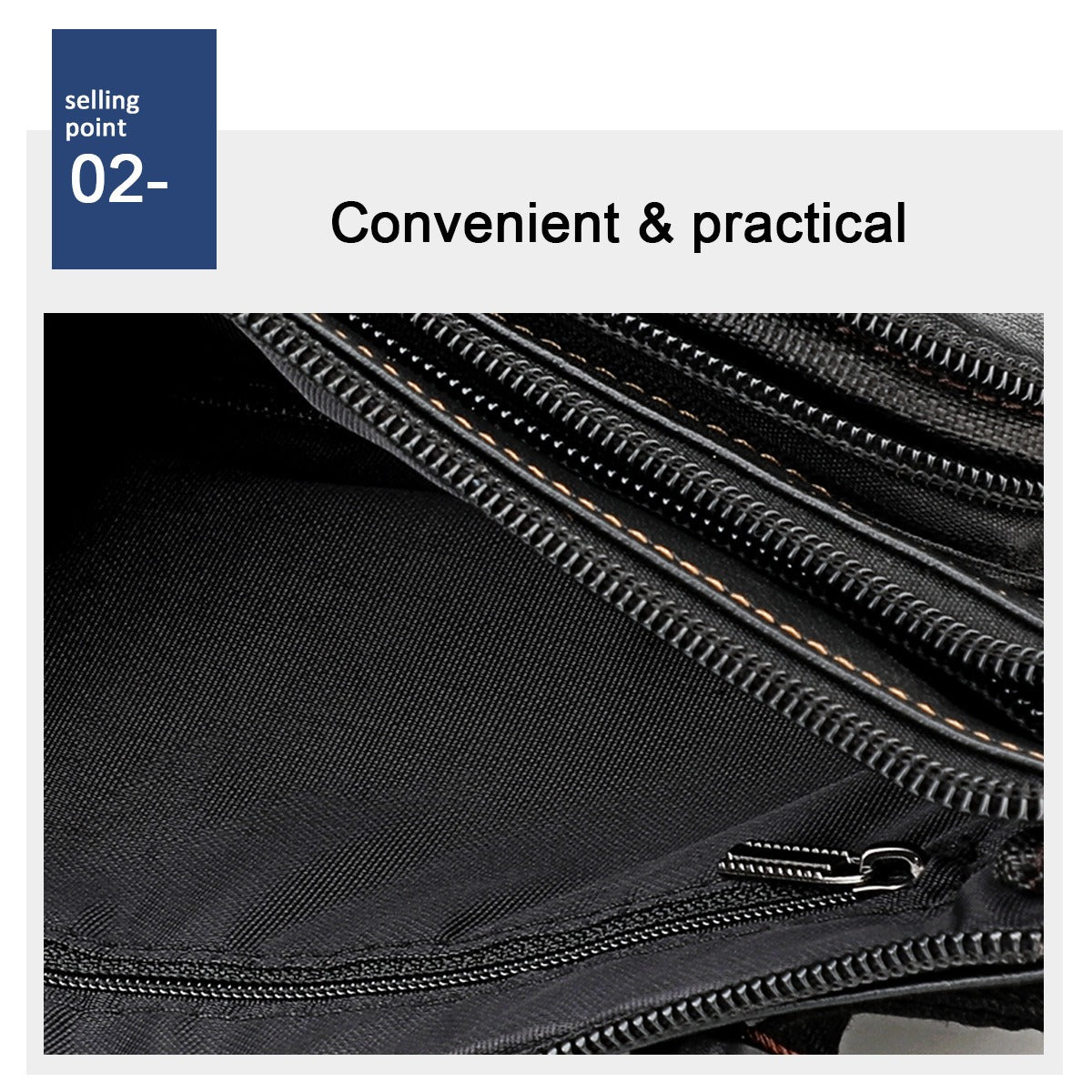 Riñonera multifuncional de piel auténtica para hombre y mujer – Ideal para viajes, deportes, correr y vacaciones, con múltiples bolsillos.