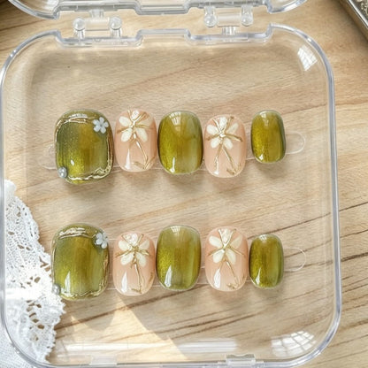Handmade press on nails 30% off Claim code: XVDNC99FJRBZ