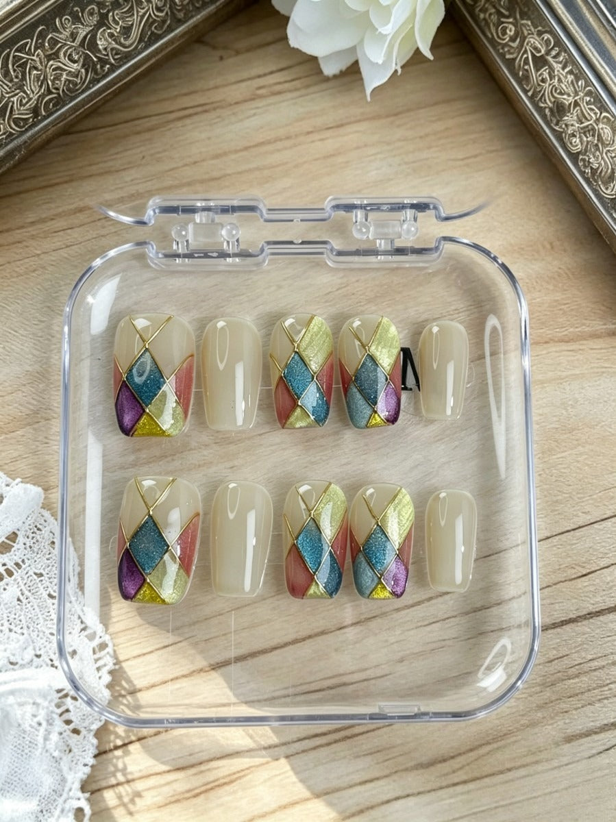 Handmade press on nails 30% off Claim code: XVDNC99FJRBZ