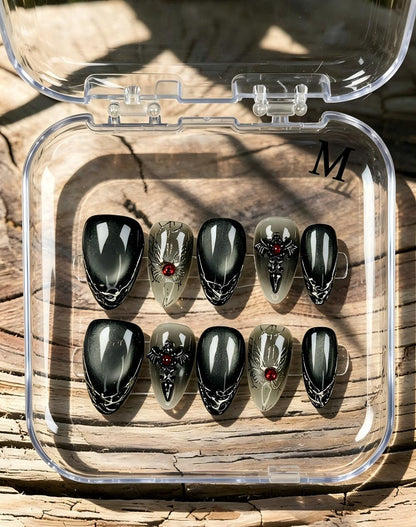 Handmade press on nails 30% off Claim code: XVDNC99FJRBZ