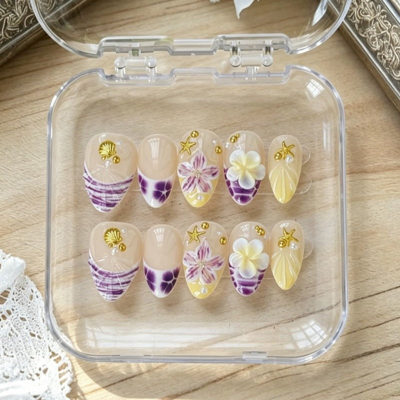 Handmade press on nails 30% off Claim code: XVDNC99FJRBZ