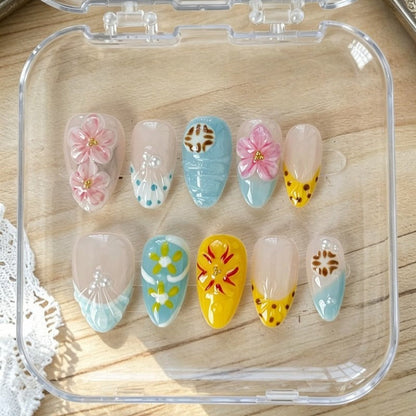 Handmade press on nails 30% off Claim code: XVDNC99FJRBZ