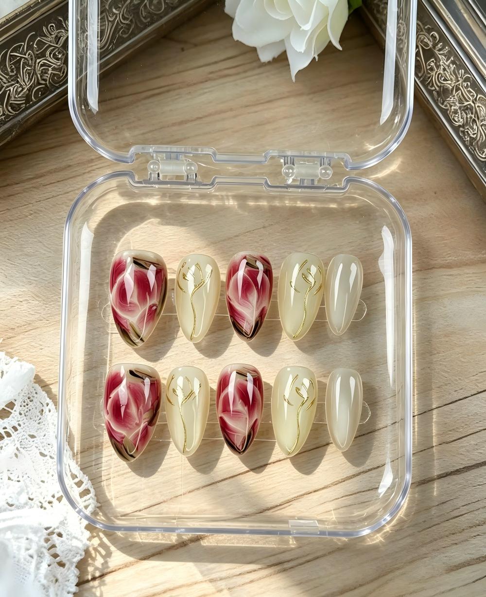 Handmade press on nails 30% off Claim code: XVDNC99FJRBZ