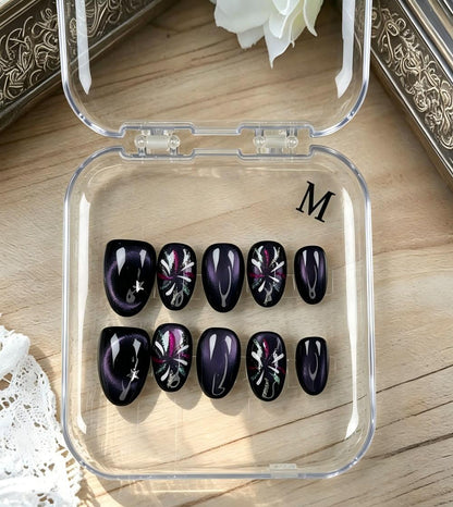 Handmade press on nails 30% off Claim code: XVDNC99FJRBZ