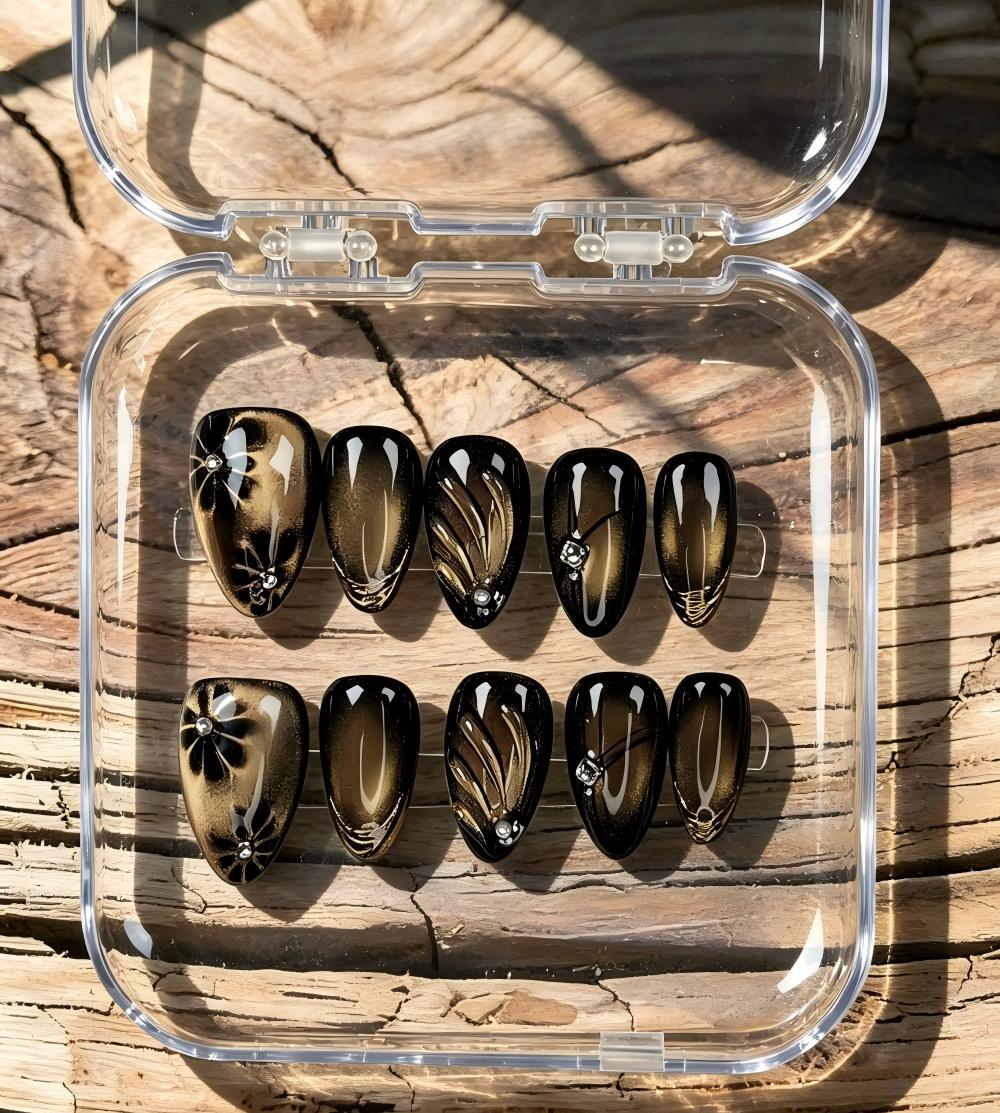 Handmade press on nails 30% off Claim code: XVDNC99FJRBZ