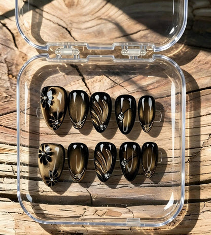 Handmade press on nails 30% off Claim code: XVDNC99FJRBZ