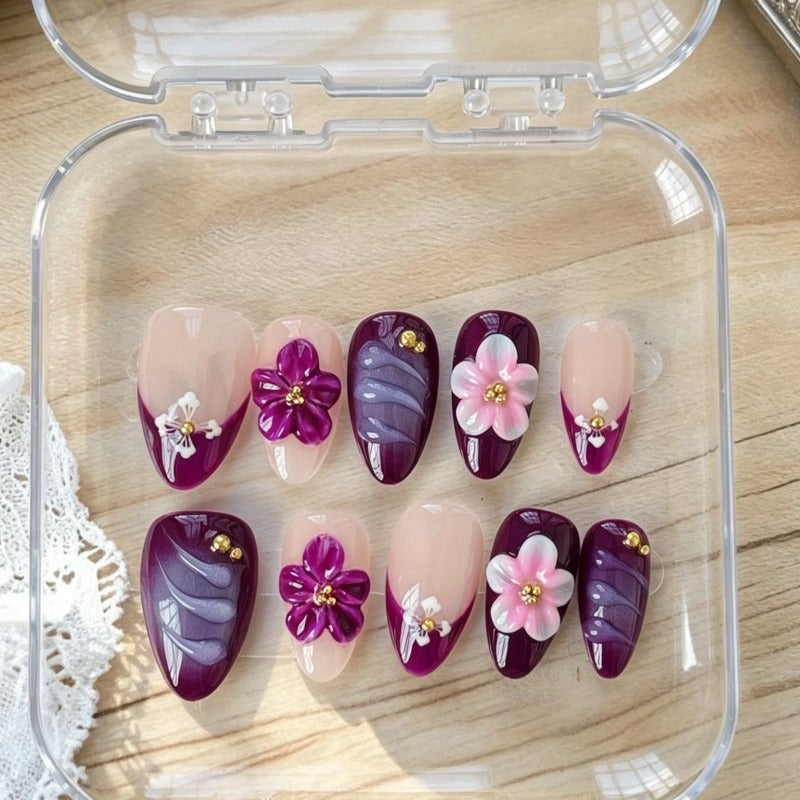 Handmade press on nails 30% off Claim code: XVDNC99FJRBZ