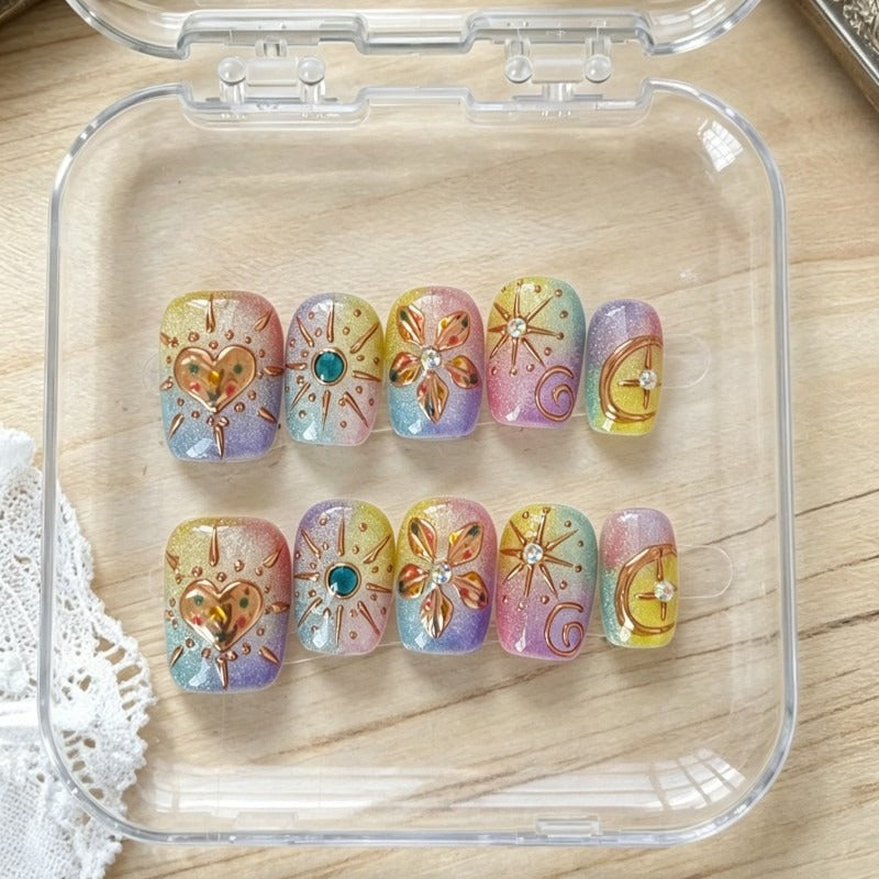 Handmade press on nails 30% off Claim code: XVDNC99FJRBZ