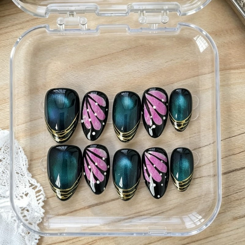 Handmade press on nails 30% off Claim code: XVDNC99FJRBZ