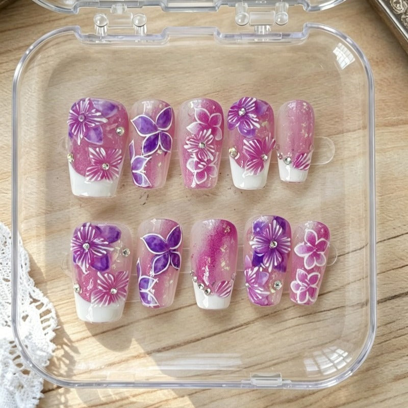 Handmade press on nails 30% off Claim code: XVDNC99FJRBZ