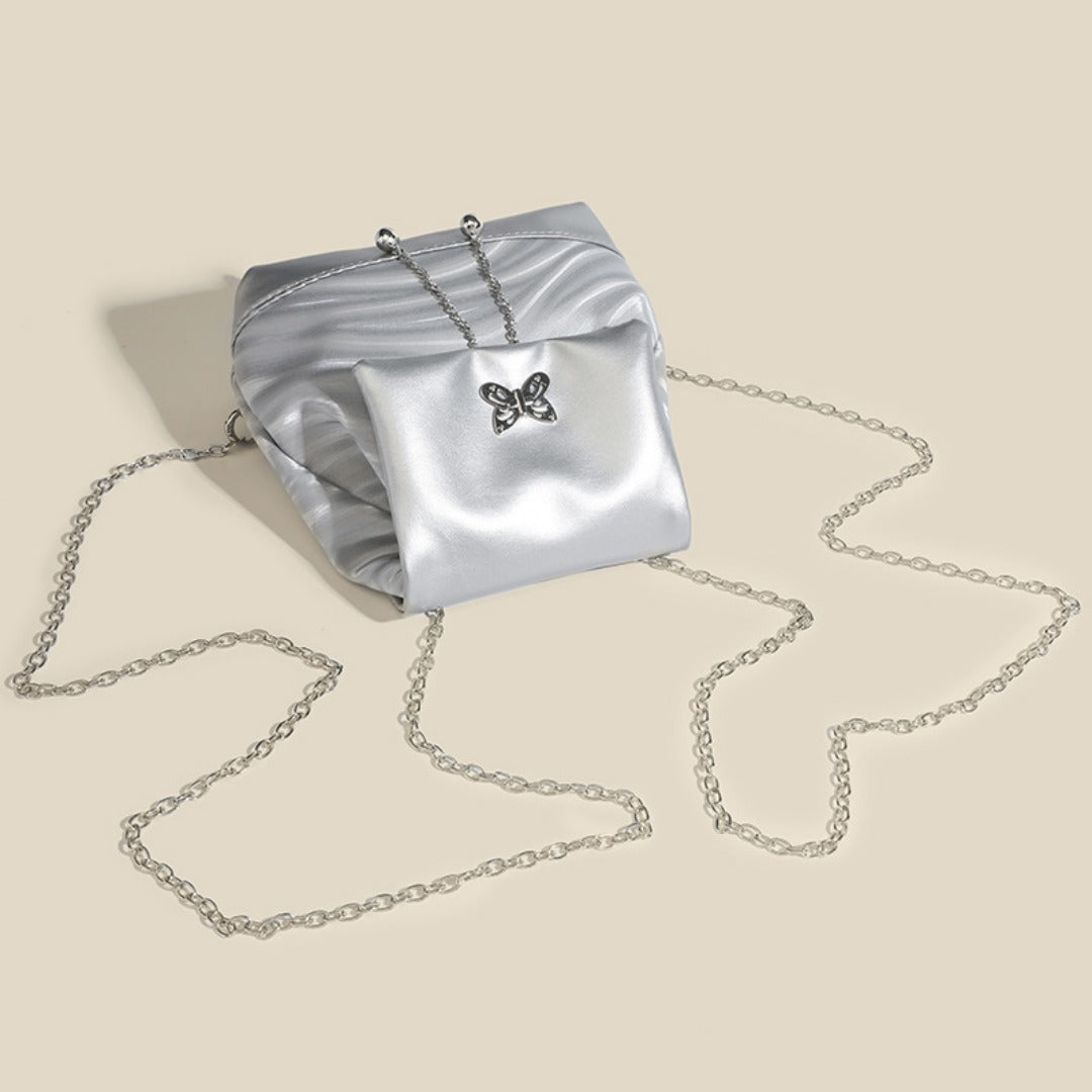 Mochila pequeña con cadena, bolso de moda de verano para mujer, mochila tipo mochila para estudiantes 