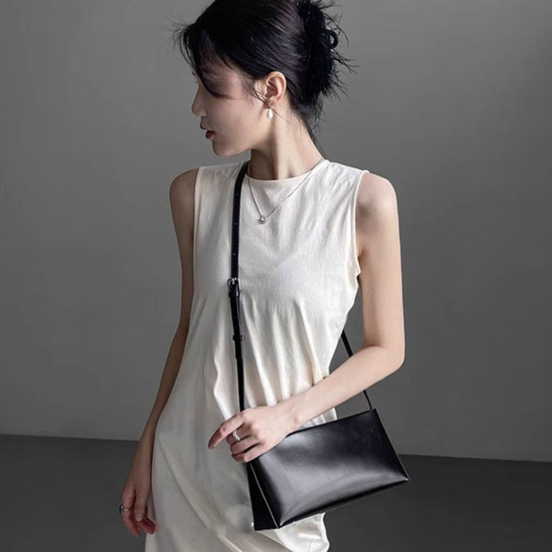 Bolso baguette de verano y otoño: bolso bandolera versátil, bolso hobo mini informal de estilo retro francés, elegante diseño cuadrado ligero