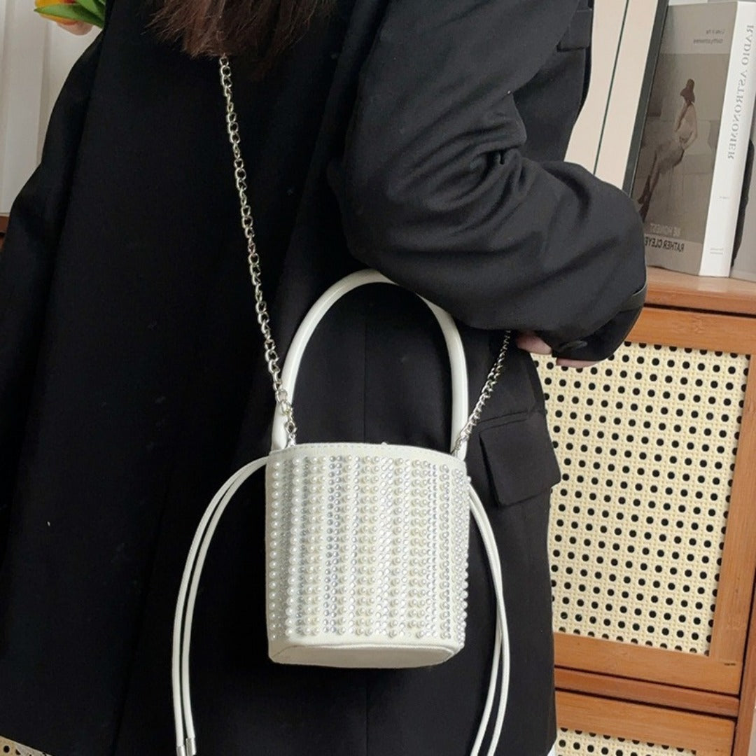 Bolso bandolera con estilo – Bolso hobo de diseño vintage con detalle de denim lavado para una elegancia cotidiana 